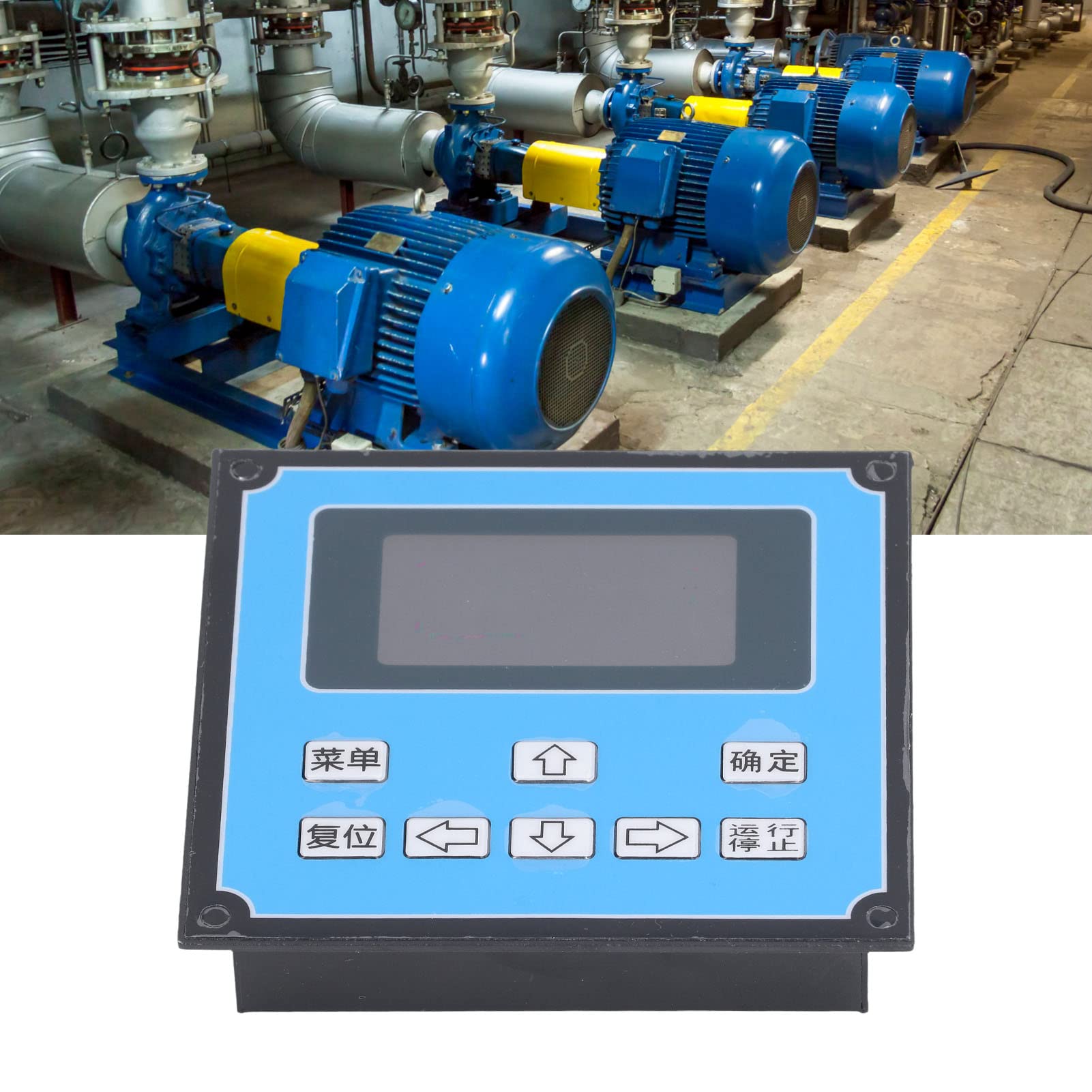 Programmierbares Schritt Servo Motor Controller LCD -Anzeige Dichtes Anschluss Motor Bedienfeld SPS -Controller DC12V 36V für den industriellen Gebrauch