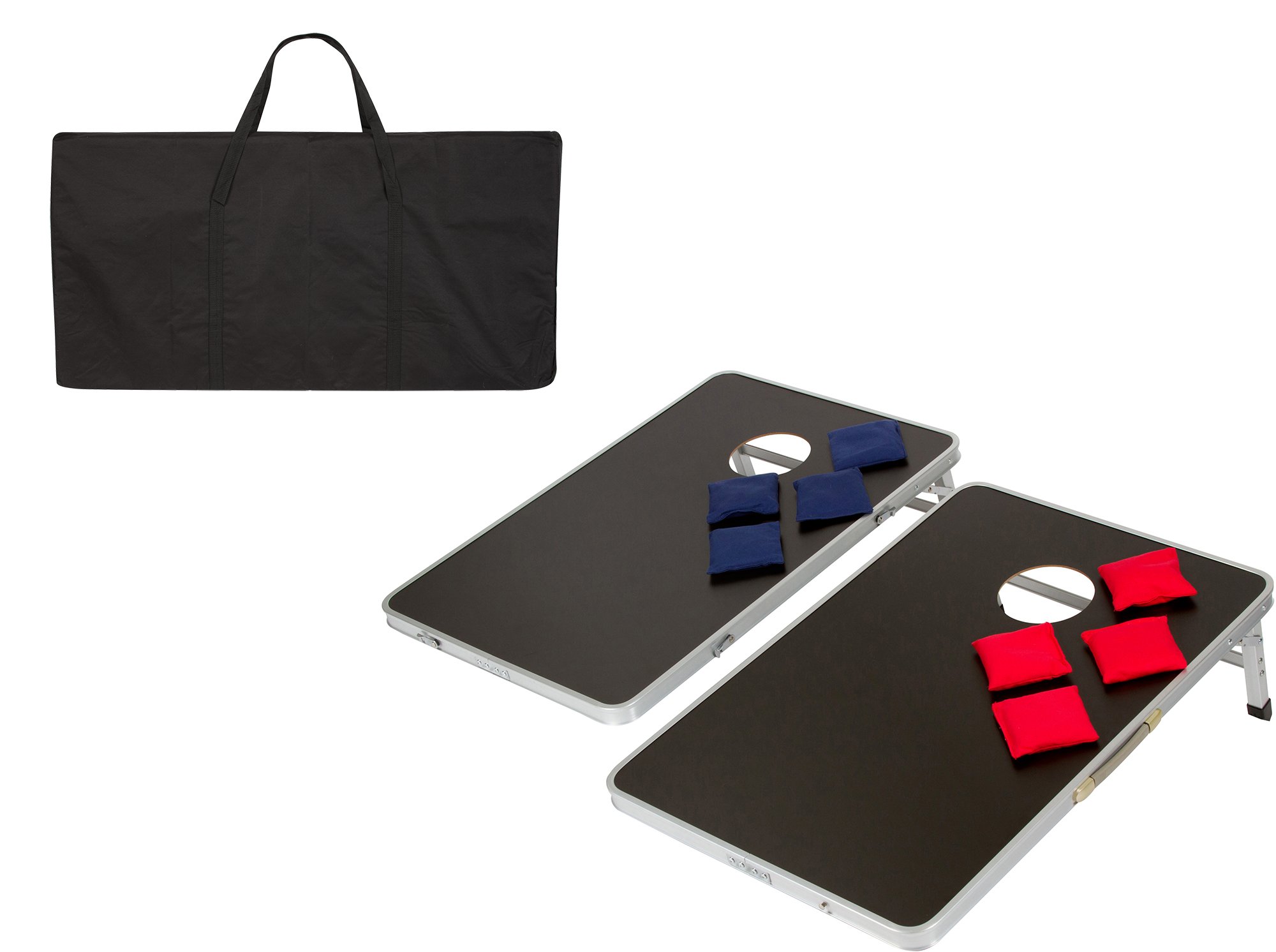 Trademark Innovations Bean Bag Toss Corn Hole Game Aluminum Bean Bag