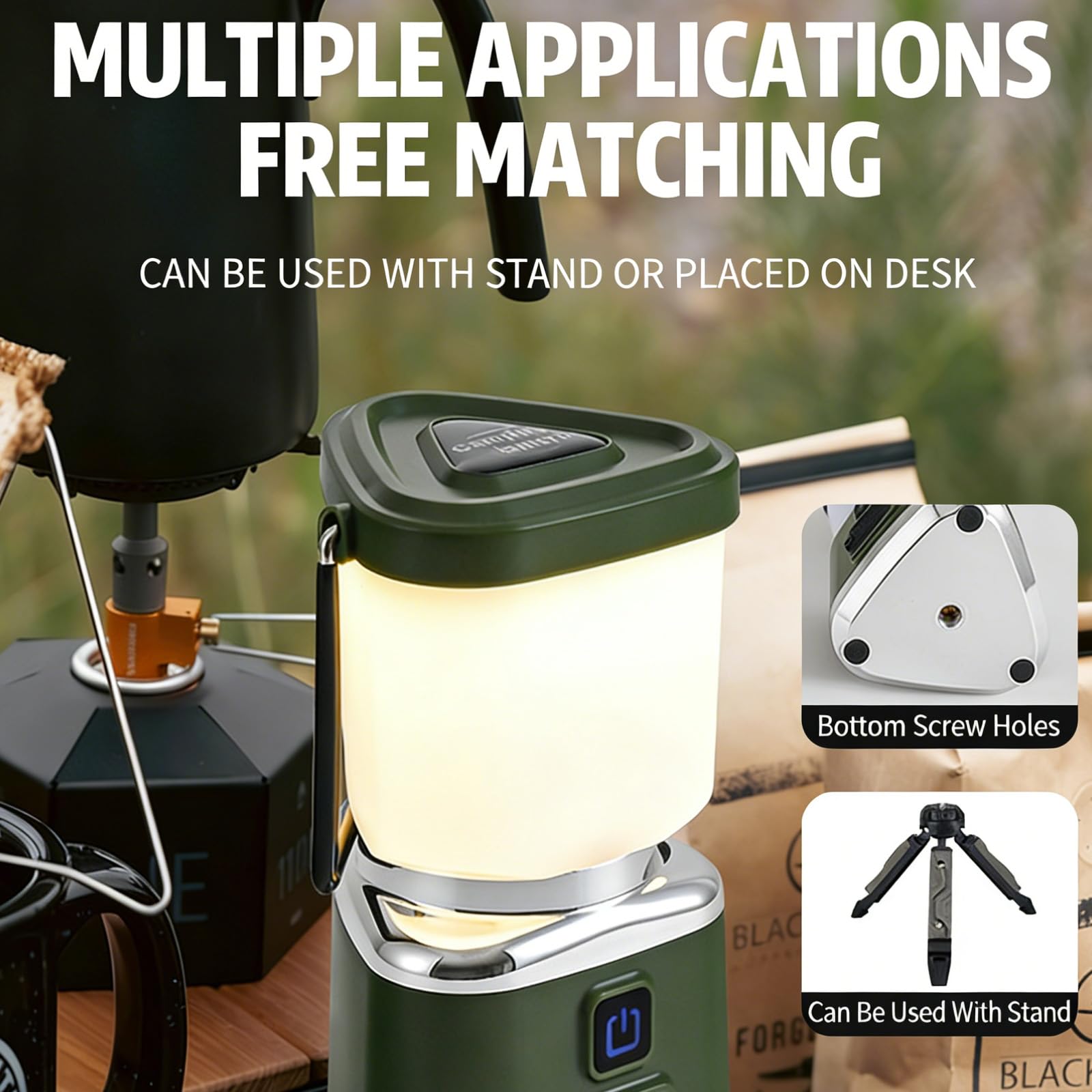 Lampe de Camping LED Lumineuse Portable Camping en Plein air pêche éclairage d ' Urgence Rechargeable Dimmable Lampe de Tente Suspendue veilleuses