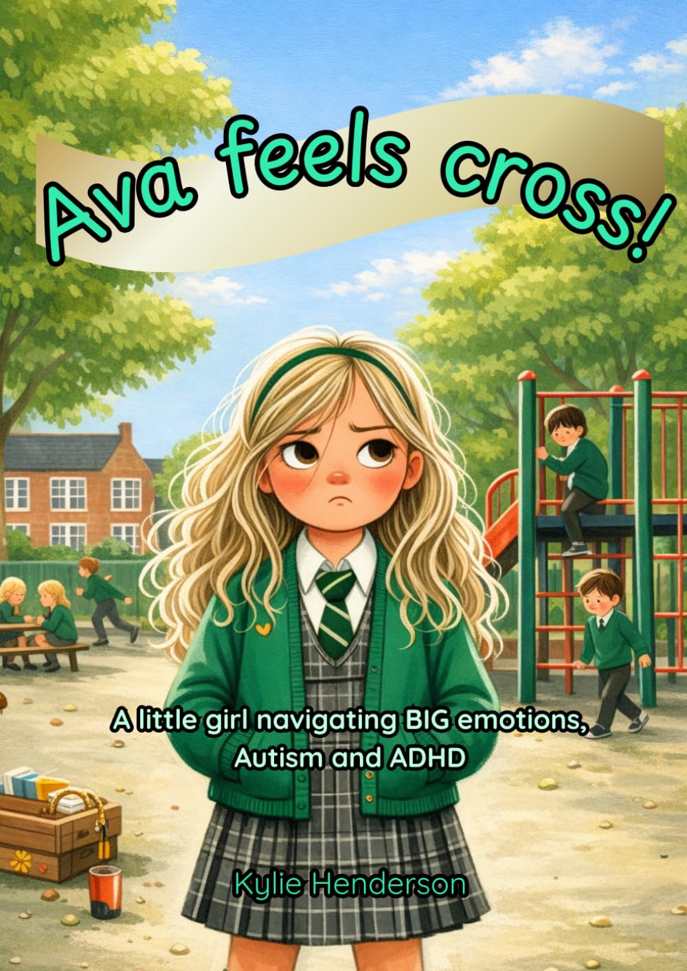 Ava feels cross!: A little girl navigating BIG emotions, Autism and ADHD