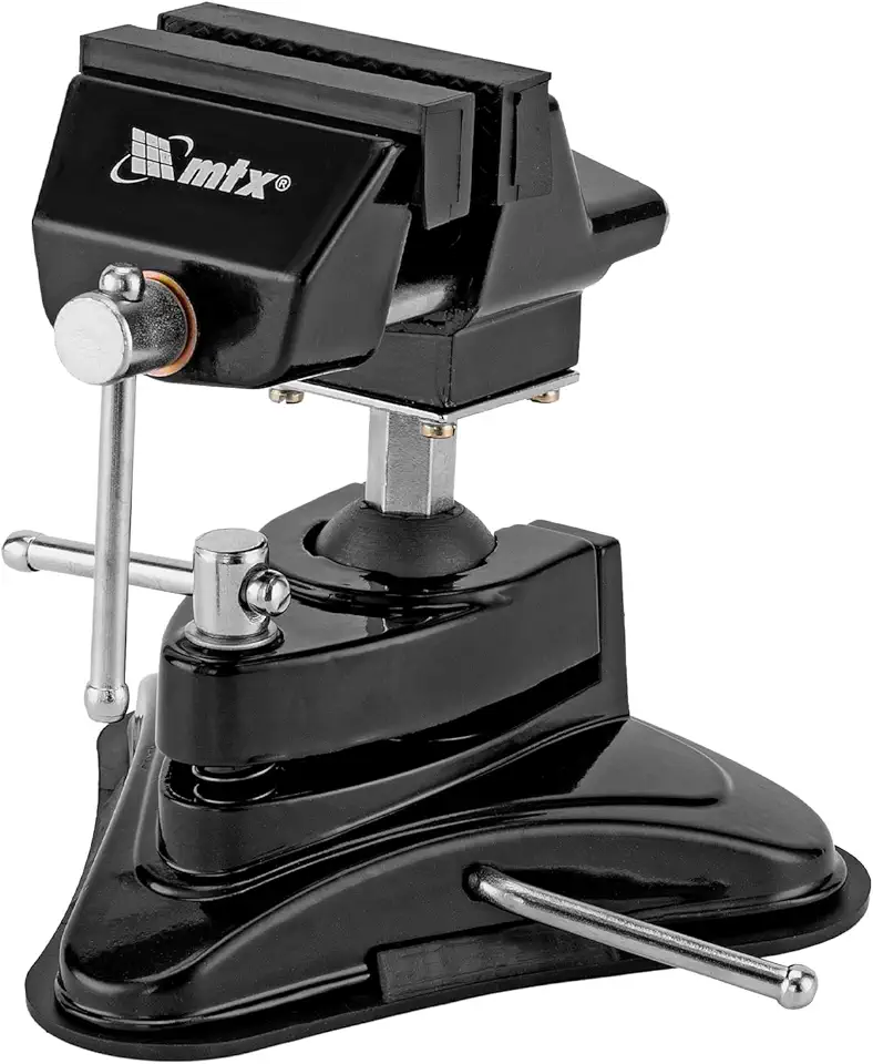 MTX Mini Torno de Bancada 3" com Base de Ventosa