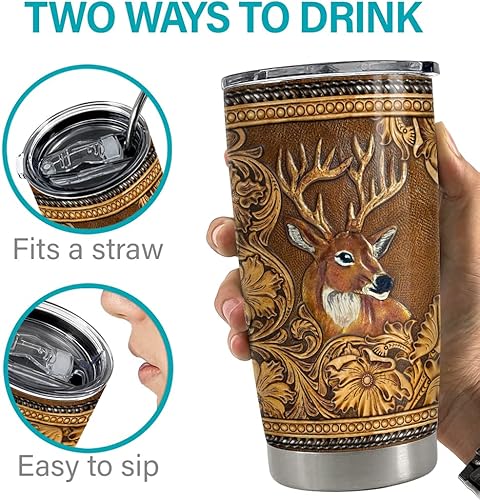 Vista 25 de SANDJEST Vaso personalizado de acero inoxidable con texto en inglés «To My Besties» con texto en inglés «To My Besties», taza de viaje para café