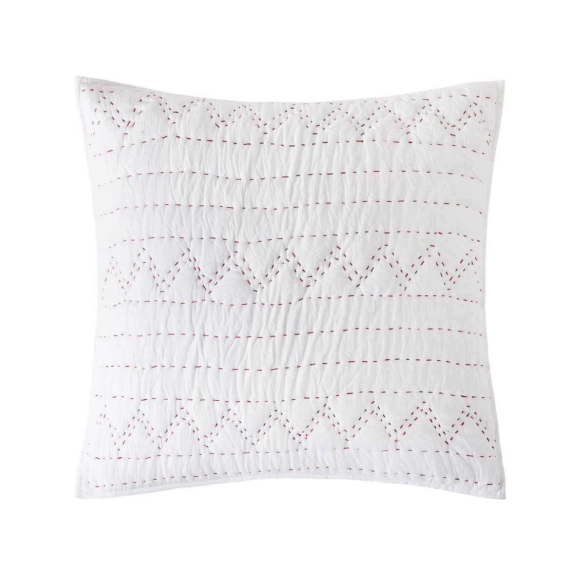 carol & frank Breck Euro Sham Euro Sham White