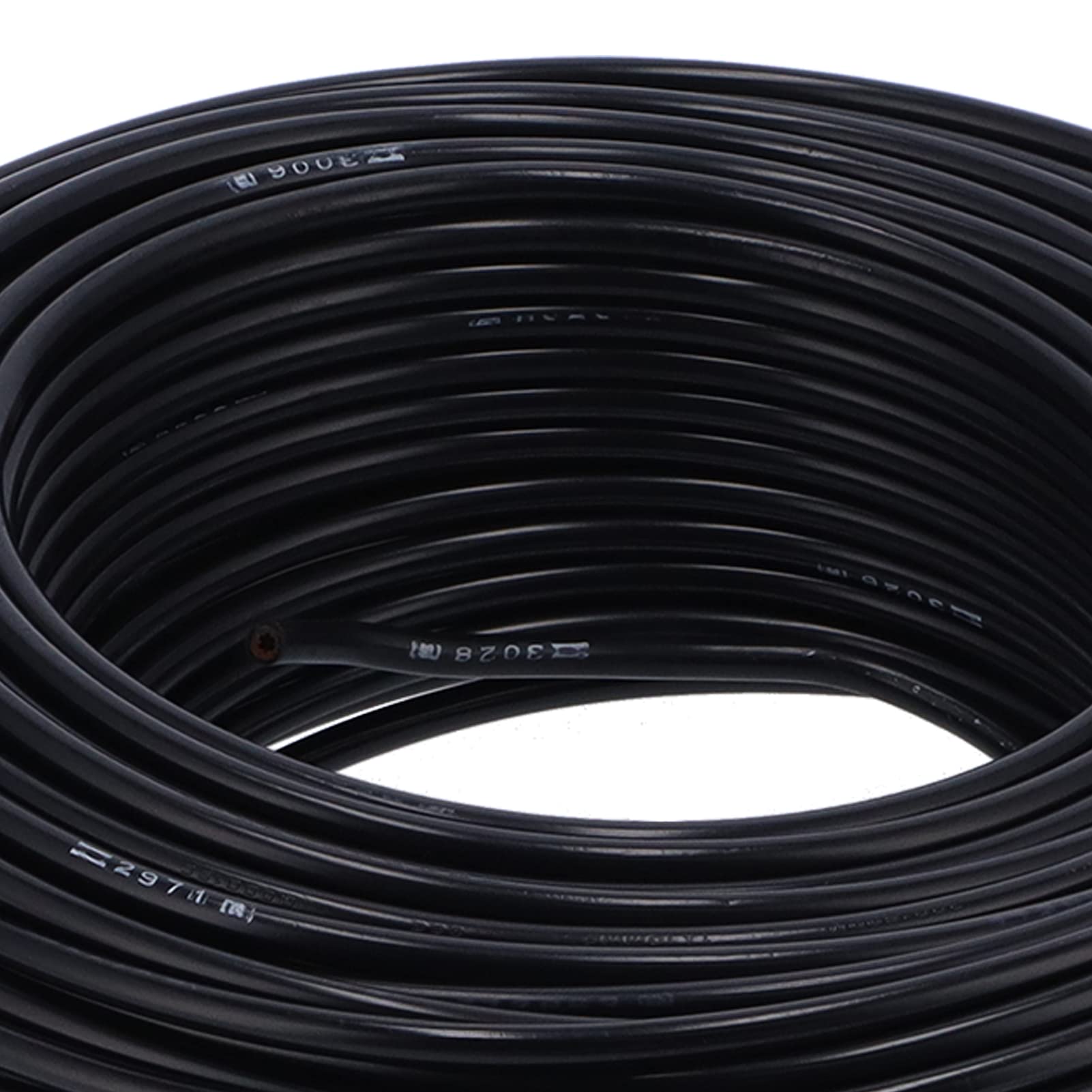 Kabel z drutu miedzianego 7-żyłowy przedłużacz elektryczny w izolacji PVC Okrągły przewód przedłużający 100 m BVV 1x10 AC300V do sprzętu AGD Małe narzędzia elektryczne Oświetlenie
