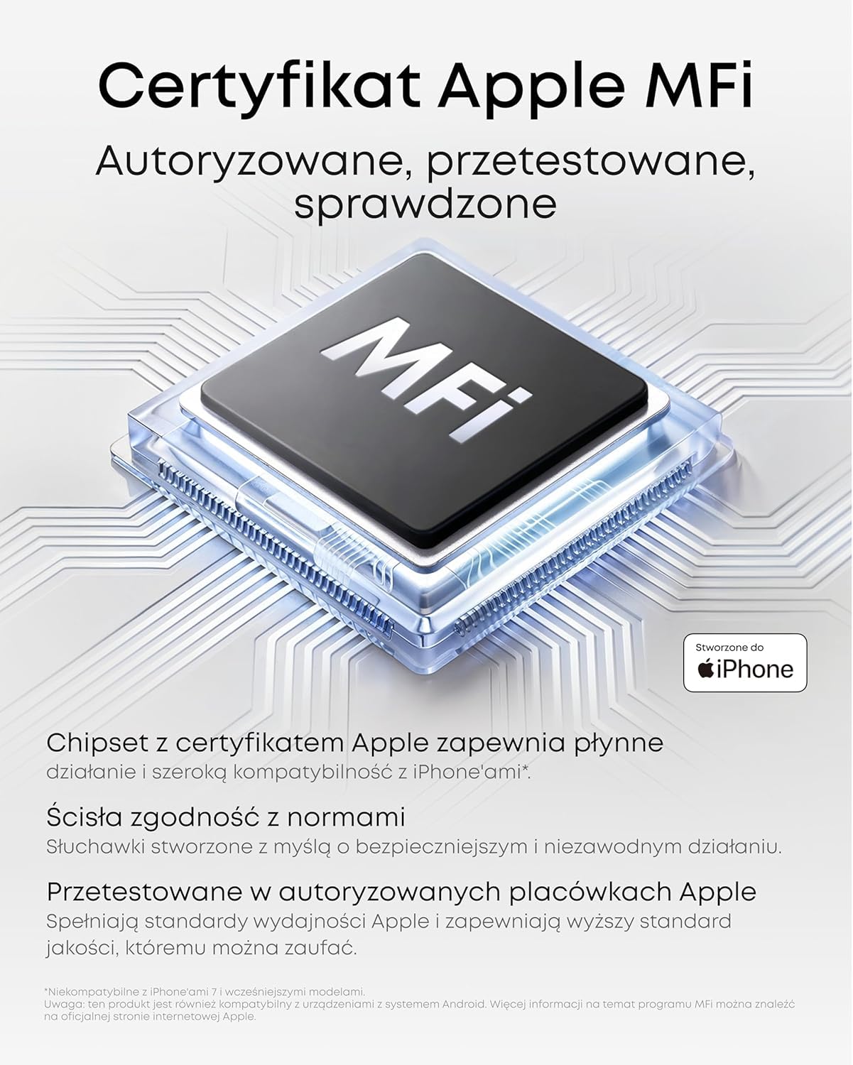 Przenośny dyktafon Anker soundcore Work (odnowiony) – AI transkrypcja, notatki, streszczenia, certyfikat MFi