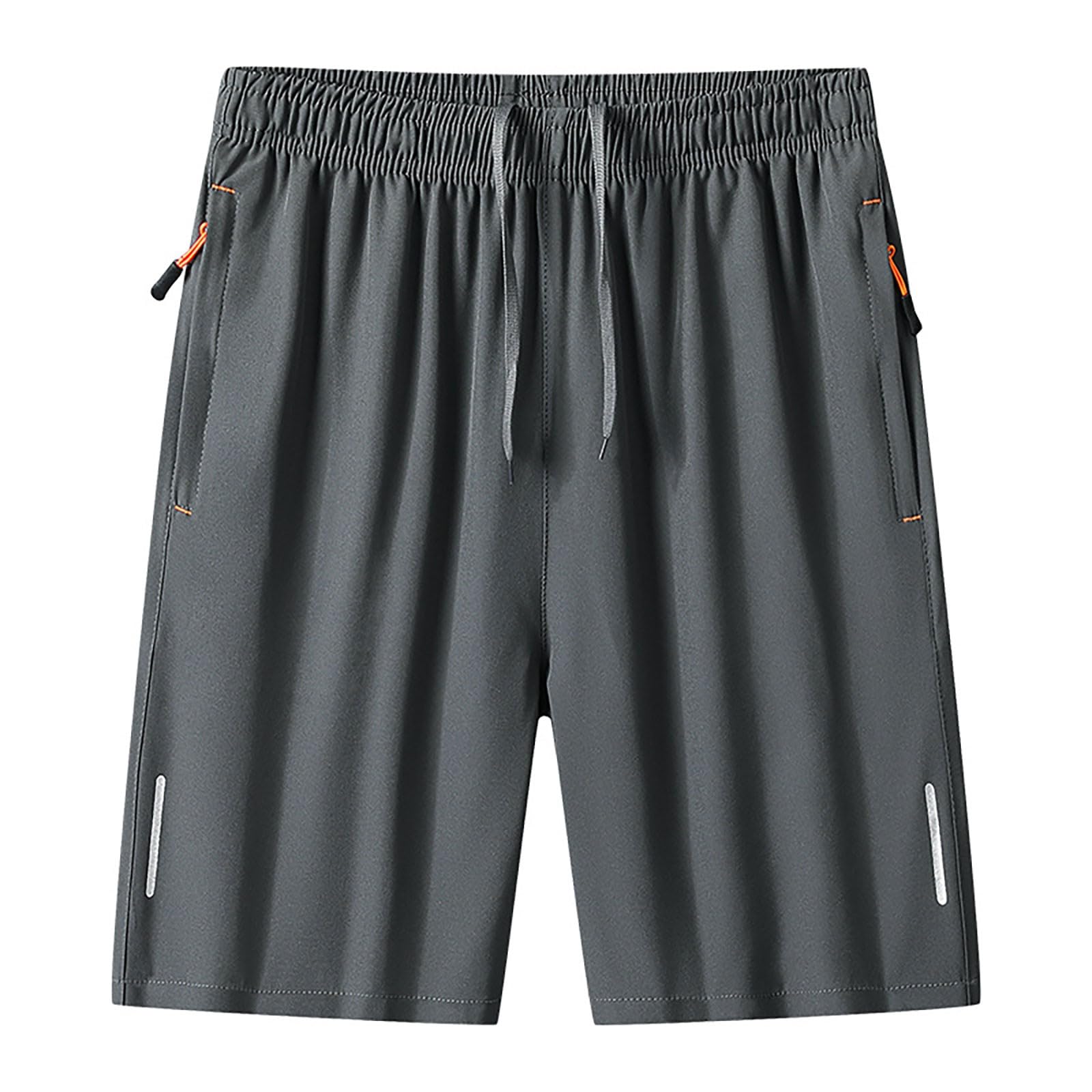 Plus Size Athletic Shorts for Men Quick Dry Elastic Waist Workout Running Short Pant Lightweight Basketball Activewear