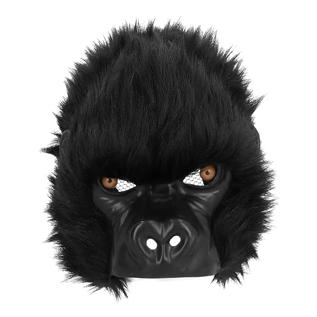 Foto 2 de 4 de Boland - Máscara de animales de peluche para adultos, media máscara realista para carnaval, fiestas temáticas…