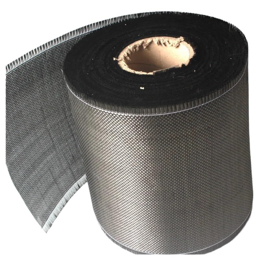 3K-Kohlefasergewebe in Leinwandbindung – 200 g/m², 30/50/60 cm Länge, 20 cm Breite for Automobil-, Schiffs- und Heimwerkerprojekte(30cm)