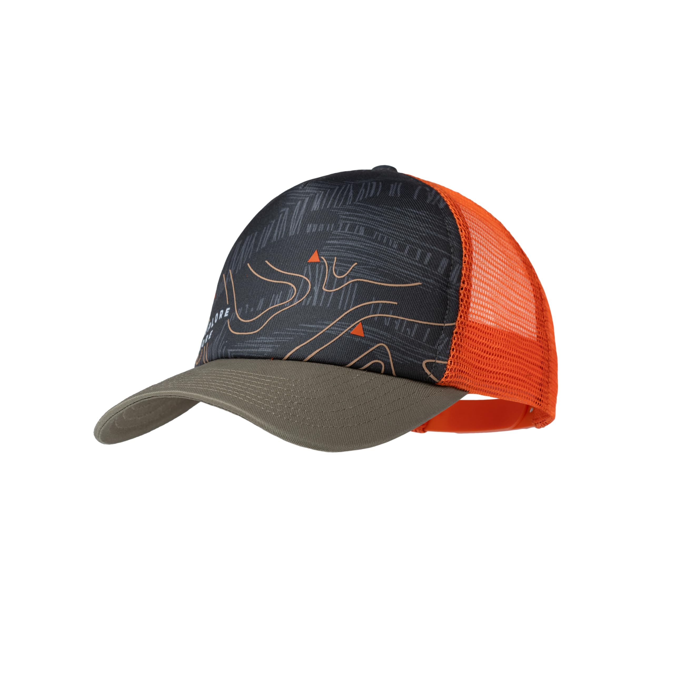 Buff Trucker Cap Multi Unisex Youth Size OneSize