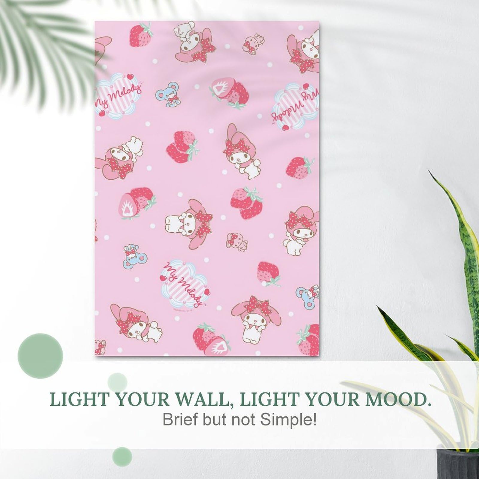 Amazon.co.jp: マイメロディ ポスター 絵画 インテリア 壁紙用 壁紙