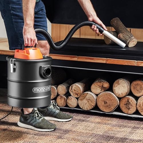Monzana® Aspirador Ceniza 20L 1200W Soplador Filtro Hepa Chimenea Pellet Barbacoa - imagen 5