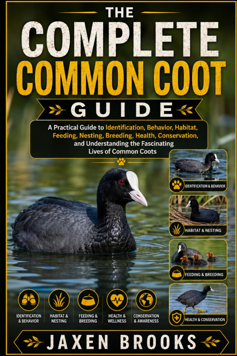 THE COMPLETE COMMON COOT GUIDE: A Practical Guide to Identification, Behavior, Habitat, Feeding, Nesting, Breeding, Health, Conservation, and Understanding the Fascinating Lives of Common Coots