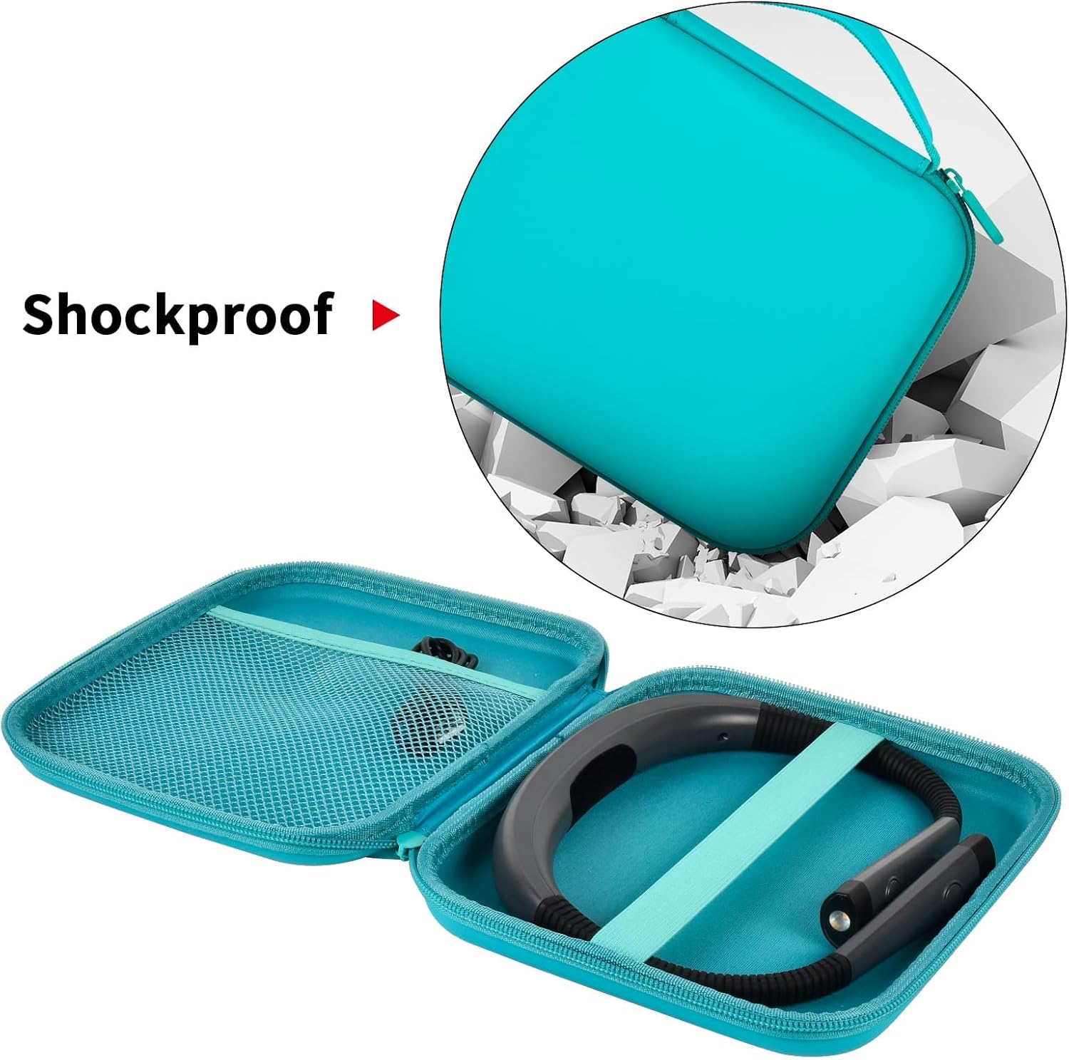 GWCASE Hard Carrying Case for Glocusent for Vekkia LED Neck Reading Lights image 3