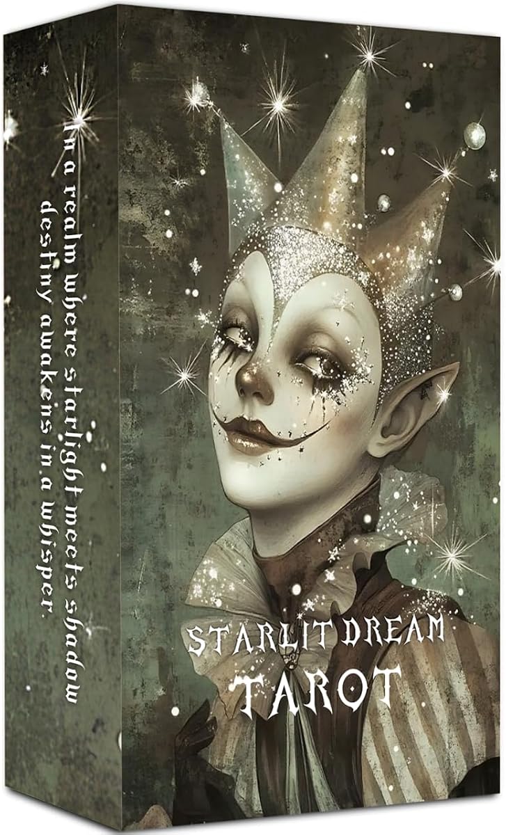 Starlight Dream Tarot, 78 tarot cards for beginners, with dreamy and minimalist illustrations, Fortune Telling Readers, Intuition, Divination and Spiritual Insight, divination(PDF Guidebook)