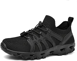 Alibress Water Shoes Men Women Quick-Dry Aqua Shoes Hiking Water Shoes for Beach Swim River Pool Lake Hiking Kayaking Surfing All Black