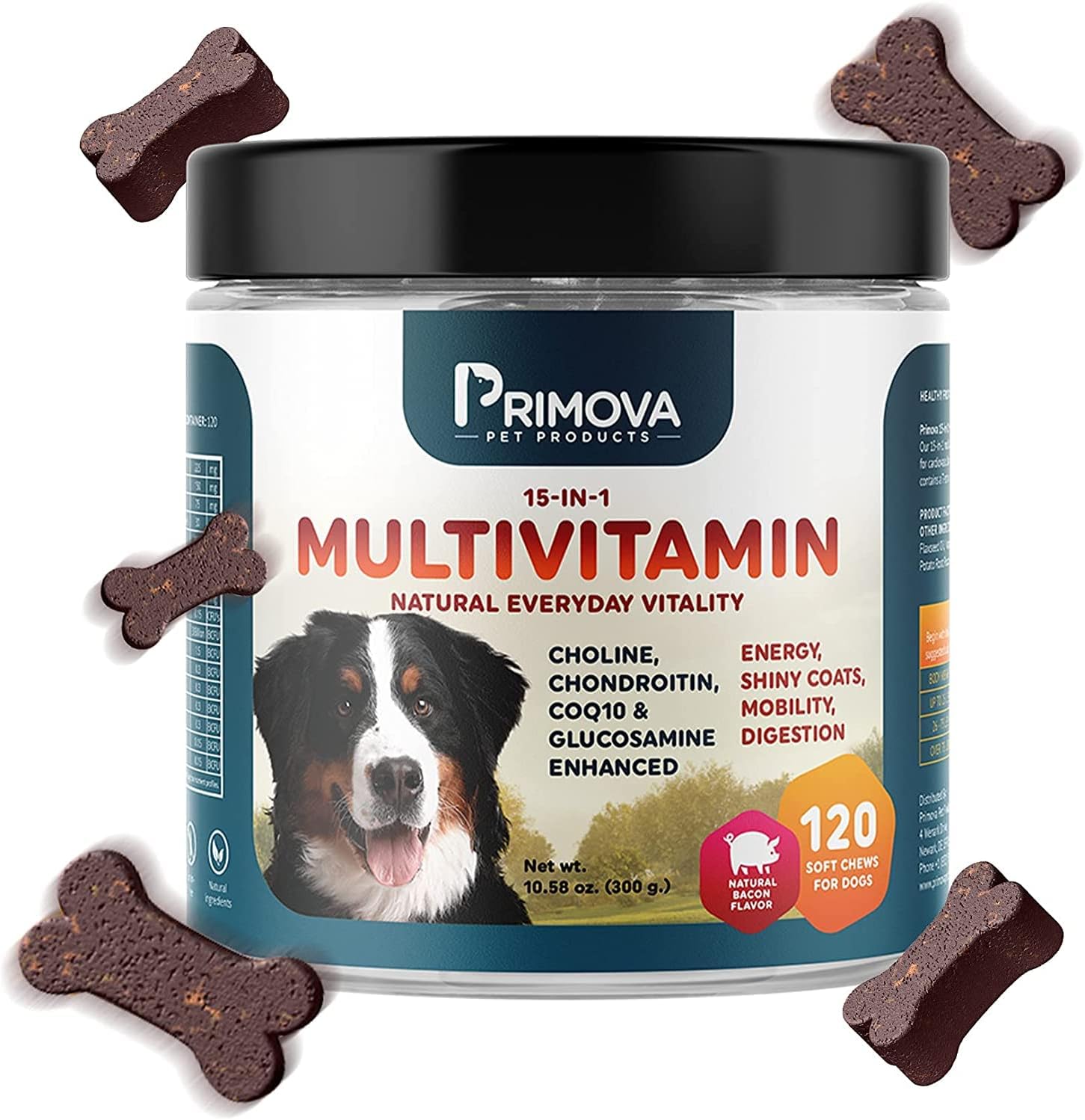 Primova 15in1 Multivitamin for Dogs with Glucosamine
