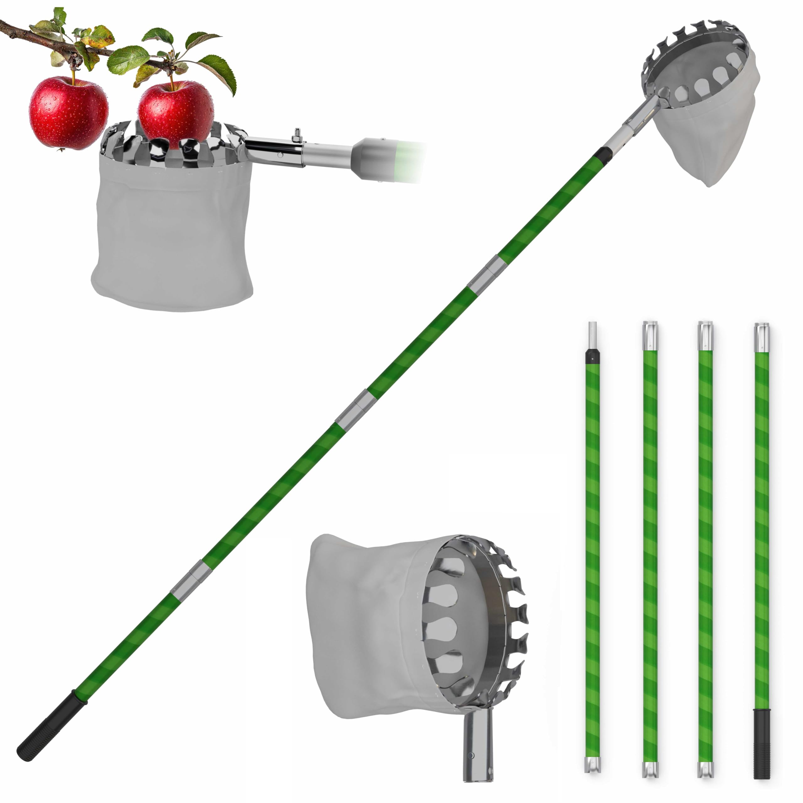 Buildskill Telescopic Coconut Plucker - Reach High! -1