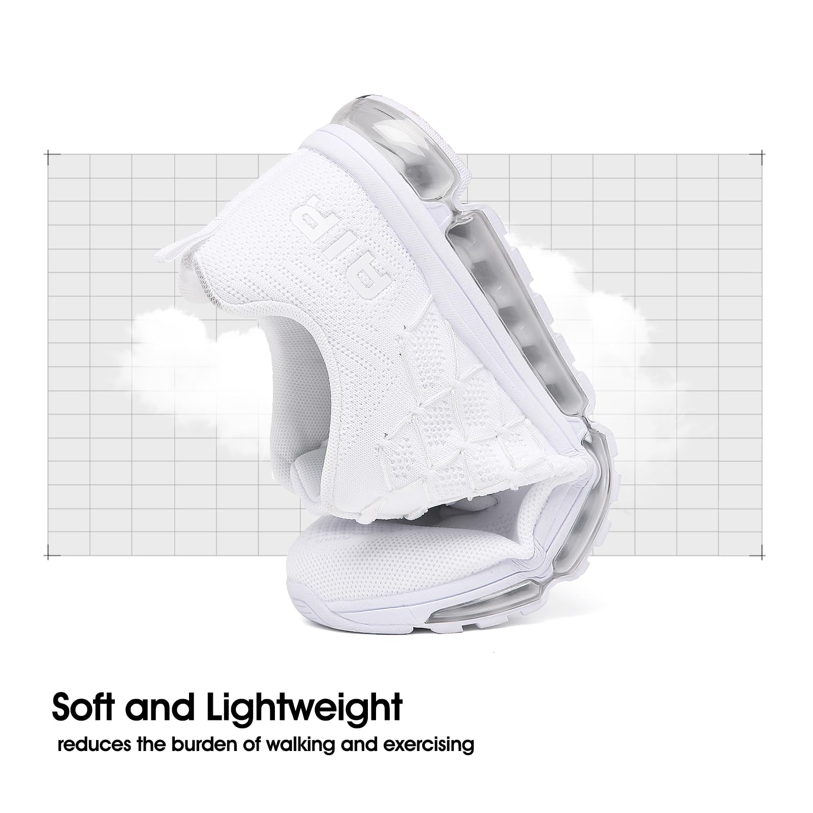 Uomo Donna Air Scarpe da Ginnastica Corsa Sportive Fitness Running Sneakers Basse Interior Casual all'Aperto 34-46 EU