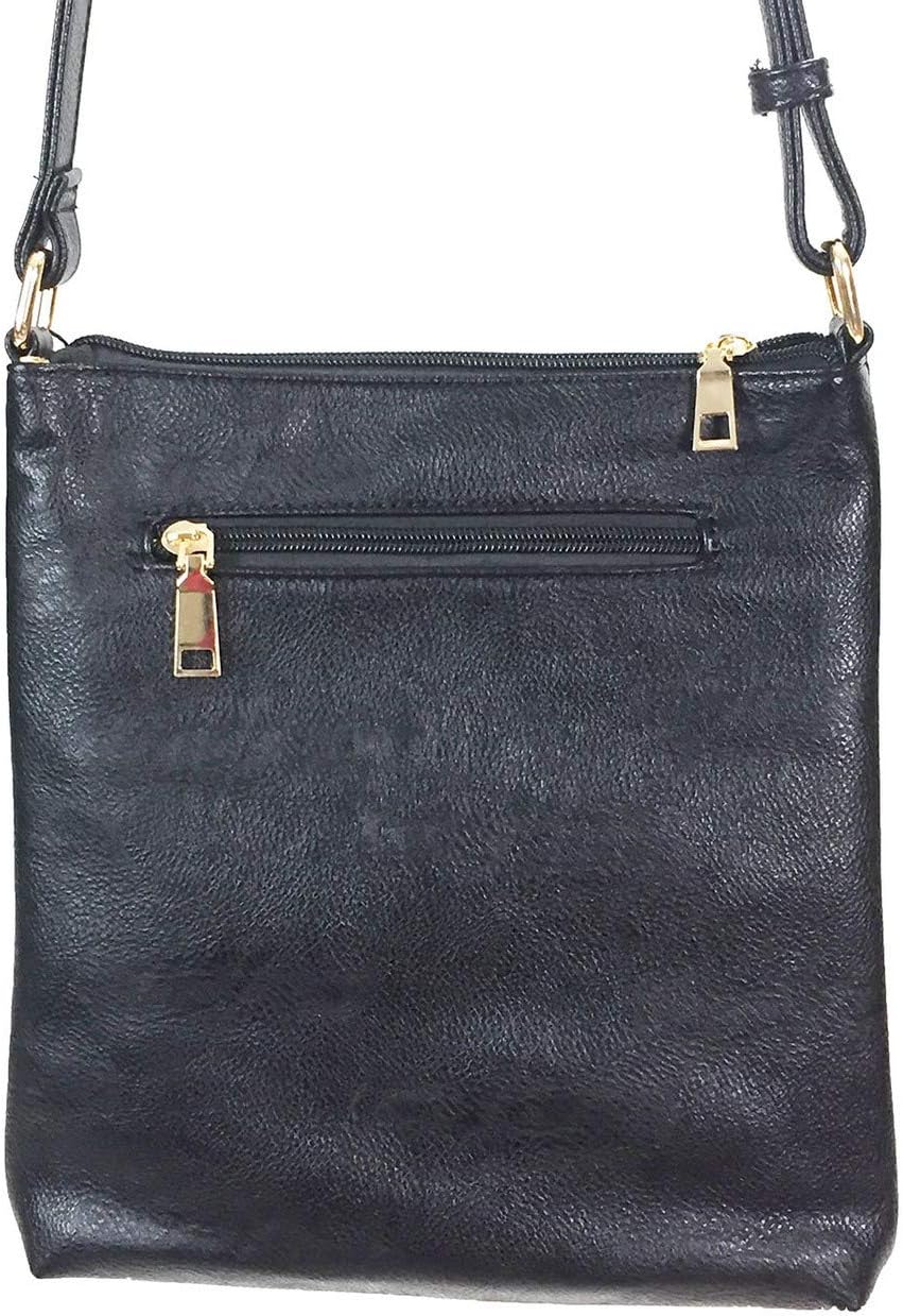 Laser Cut Bling Cross Body Bag Rhinestone Purse