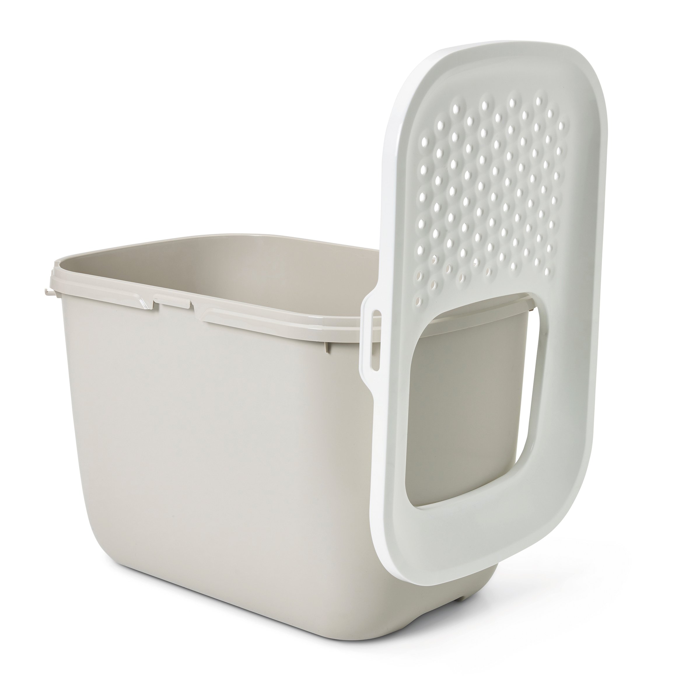 hop in cat litter box