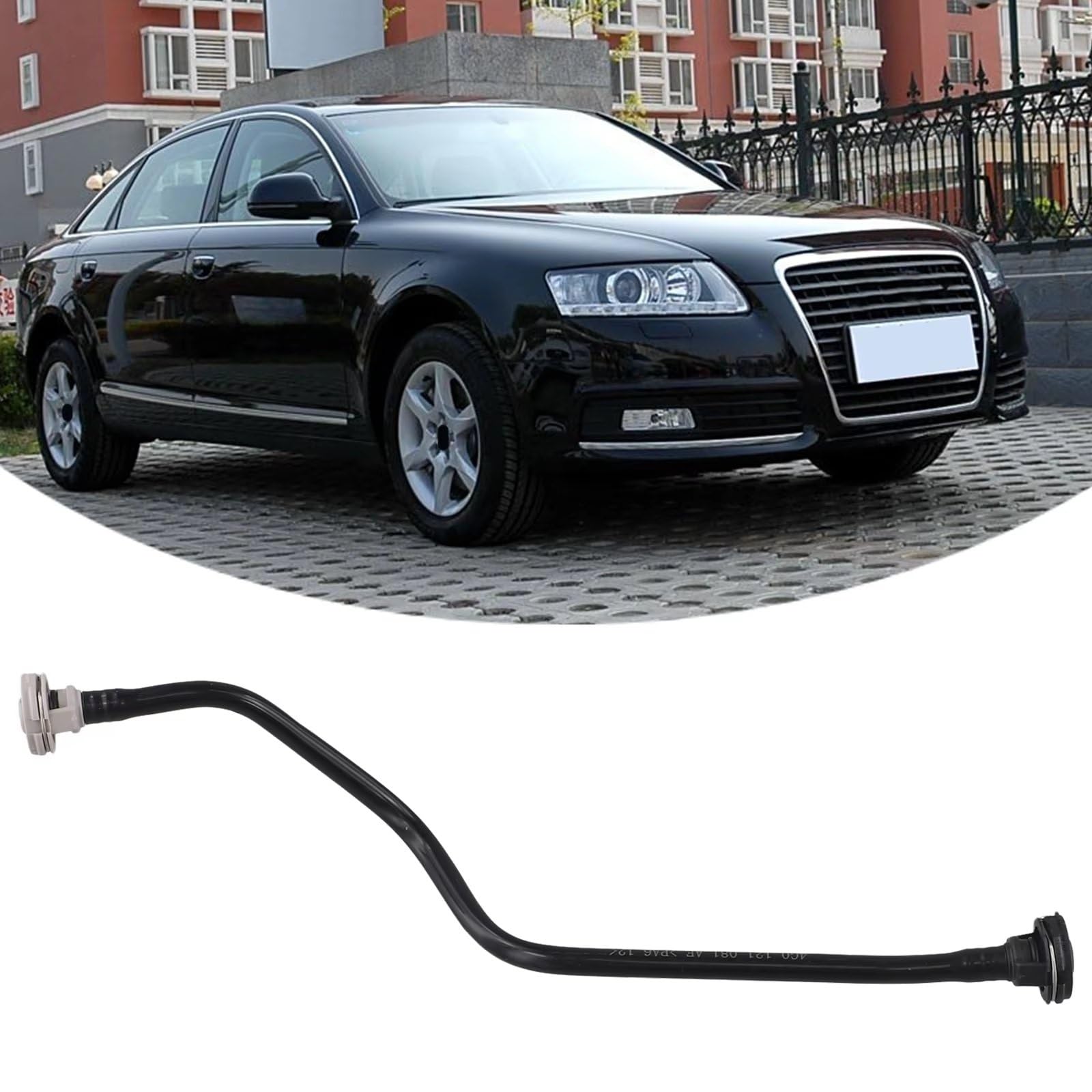 Compatible Avec A6 A7 4G0121081AE 1 Tuyau Trop-plein De Liquide Refroidissement Radiateur Voiture Pièces Rechange Automobiles Durite Eau Radiateur