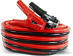 Cabo de Chupeta Para Carro Moto Caminhonete Trator Forte Grosso Comprido Fios e Garras em Cobre Legitimo transferência de carga bateria automotiva emergência veicular garras jacaré