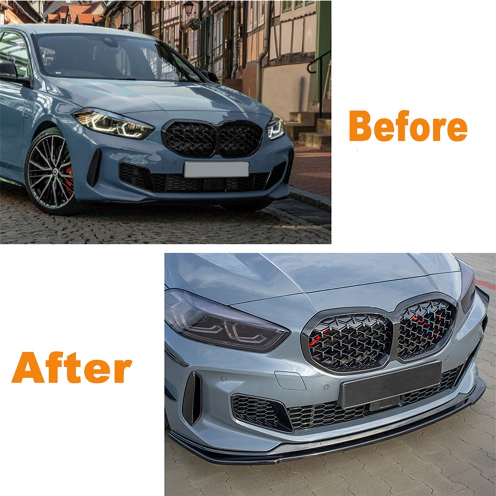 Zestaw Akcesoriów Zderzaka Pasuje do BMW 1 Serie F40 M Sport 2020-2023