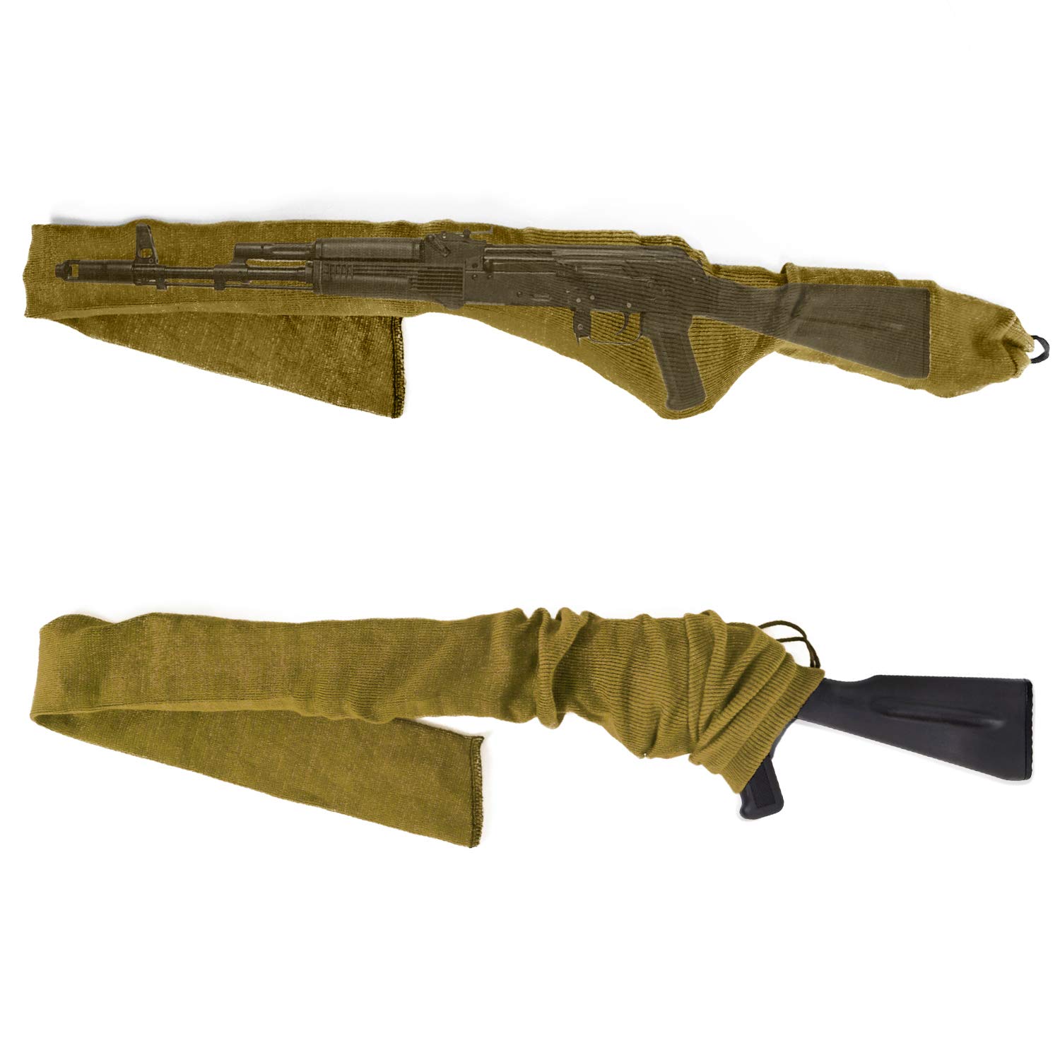 Calcetín Pistola Extra Ancho Silicona Tratado Rifle Escopeta