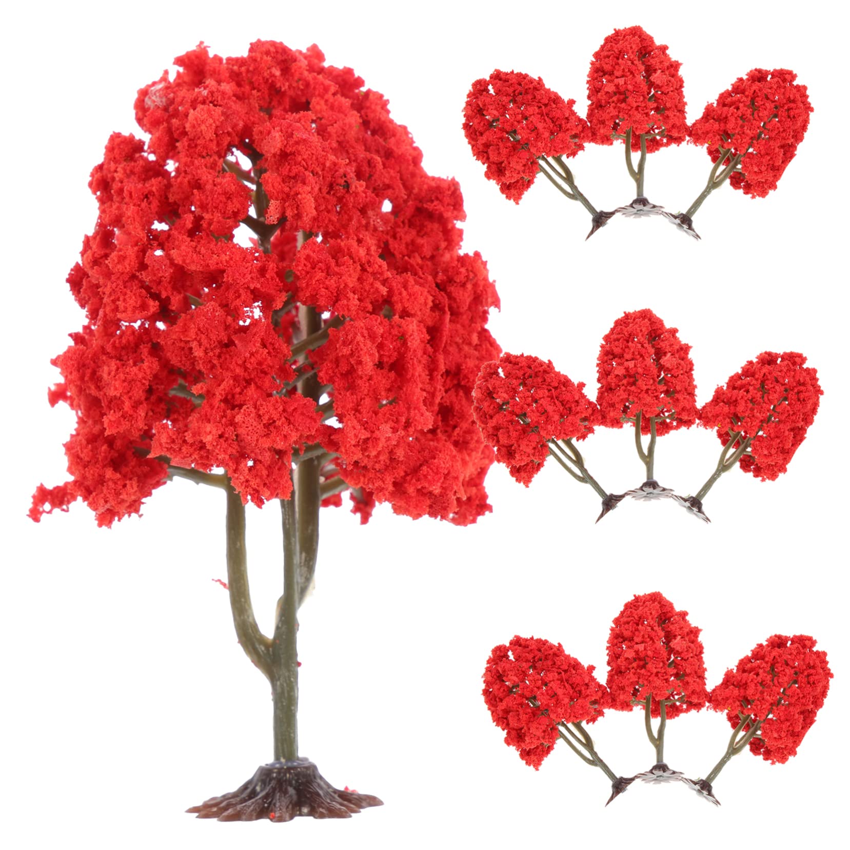 Alipis 40piezas Mini Árboles De Paisaje Artificiales para Dioramas y De Arena Decoración De y Proyectos De Manualidades