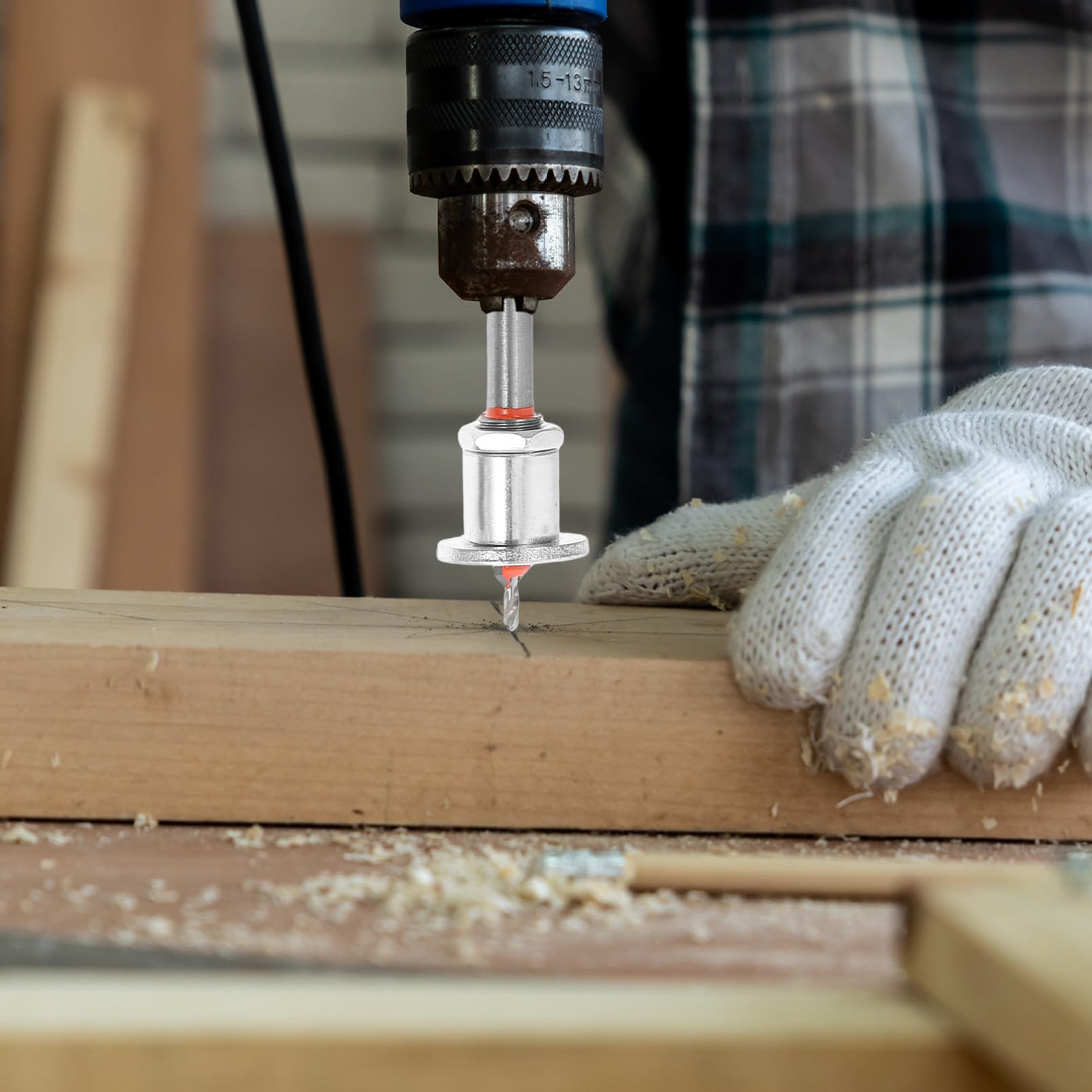 Punta Svasatrice per Legno Set 5 Pezzi in Metallo per Falegnameria