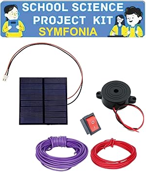 SYMFONIA School Science Project Working Model Solar Alarm Kit for Students