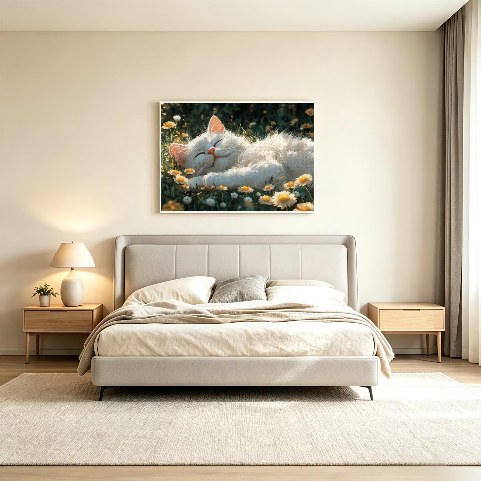 Puzzle dla dorosłych 2000, roślina kota, 99 x 70 cm, n-526