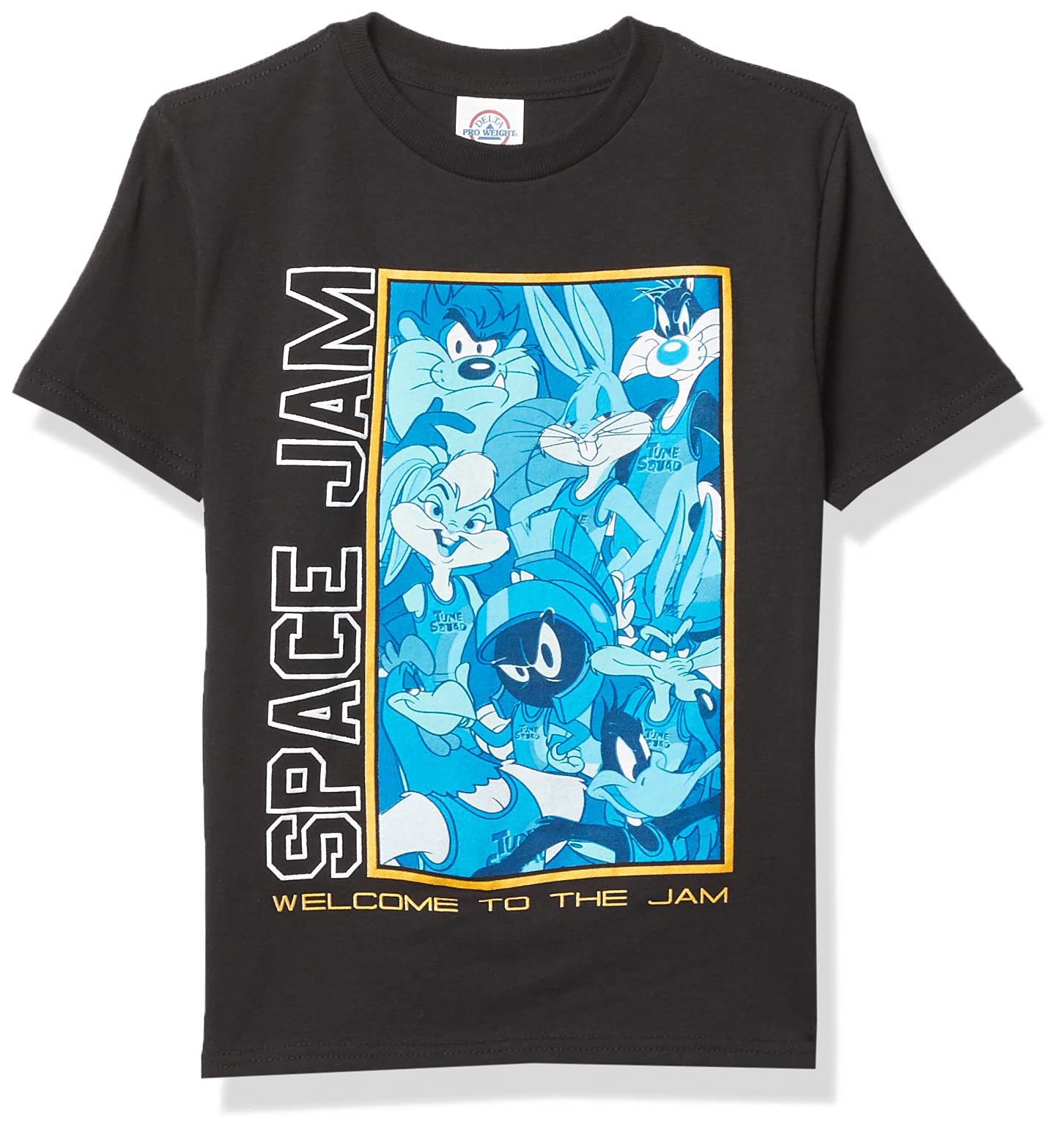 SPACE JAMBig 2: A New Legacy Character T-Shirt-Boys 4-20, Black, L(14-16)
