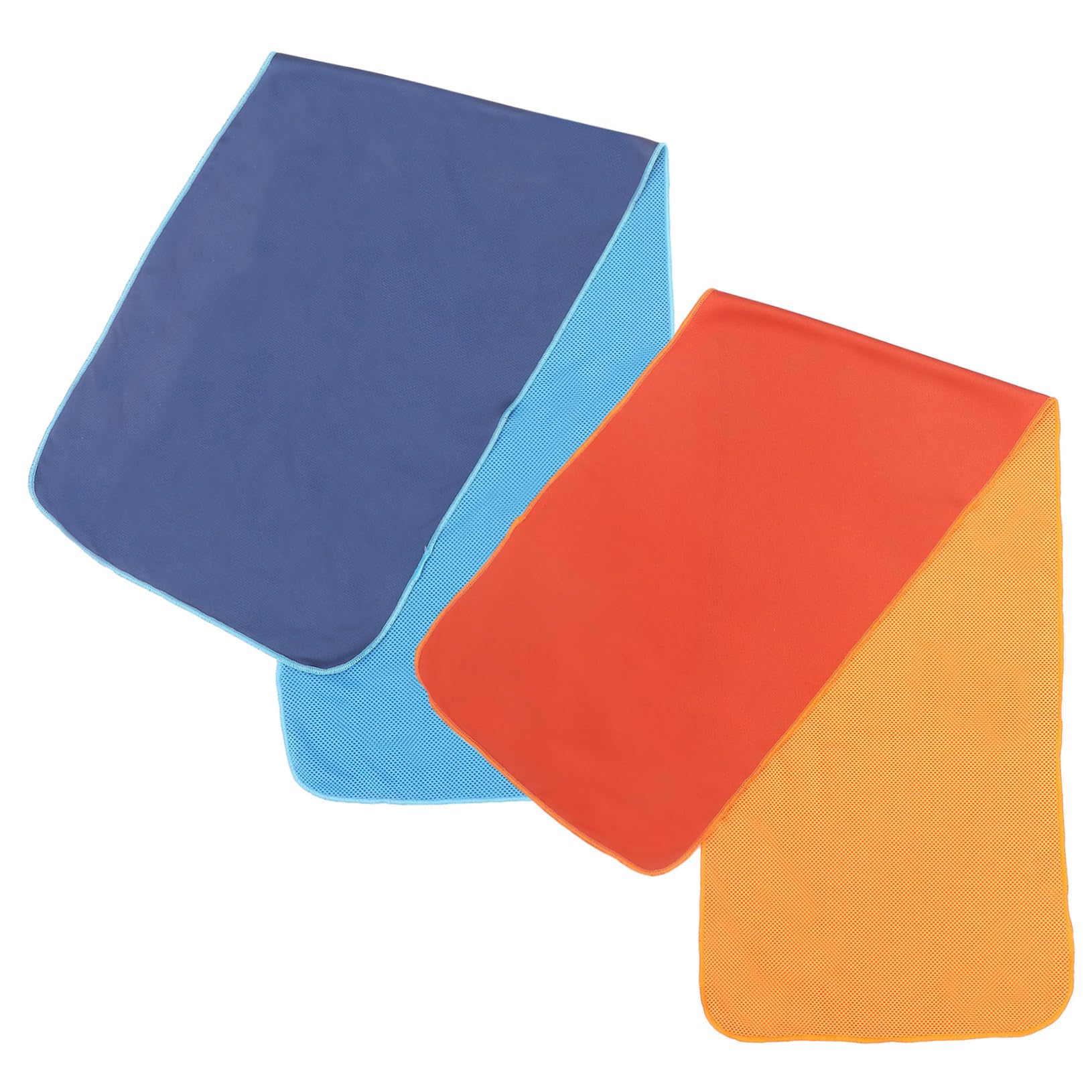 KICHOUSE 2 Pcs Microfiber Quick Dry Towel Sports Towel Ideal for Yoga Running Hiking