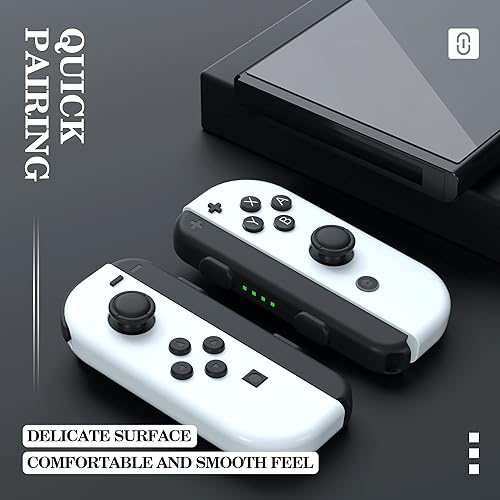 Miniatura 4 de LESTEDO Joycon Controller Compatible with Switch, Wireless Joy Cons Replacement for Switch Controller, Left and Right Switch Joycons Support Dual