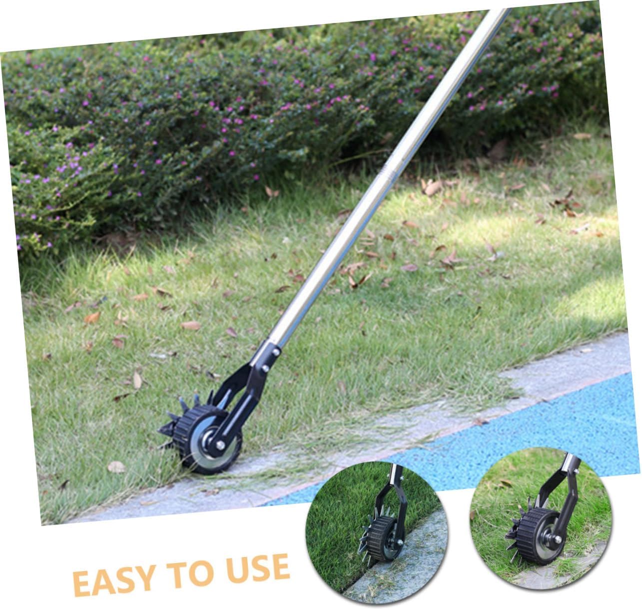 Wheel Rotary Edger Tool for Landscaping Lawn Edging Machine Metal Shear Lawn Trimmer Accessories