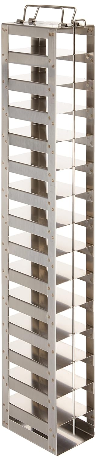 Argos PolarSafe RCDP15A Chest Freezer Storage Rack for 96 Deep Well Microtiter Plates, Holds 15 Boxes