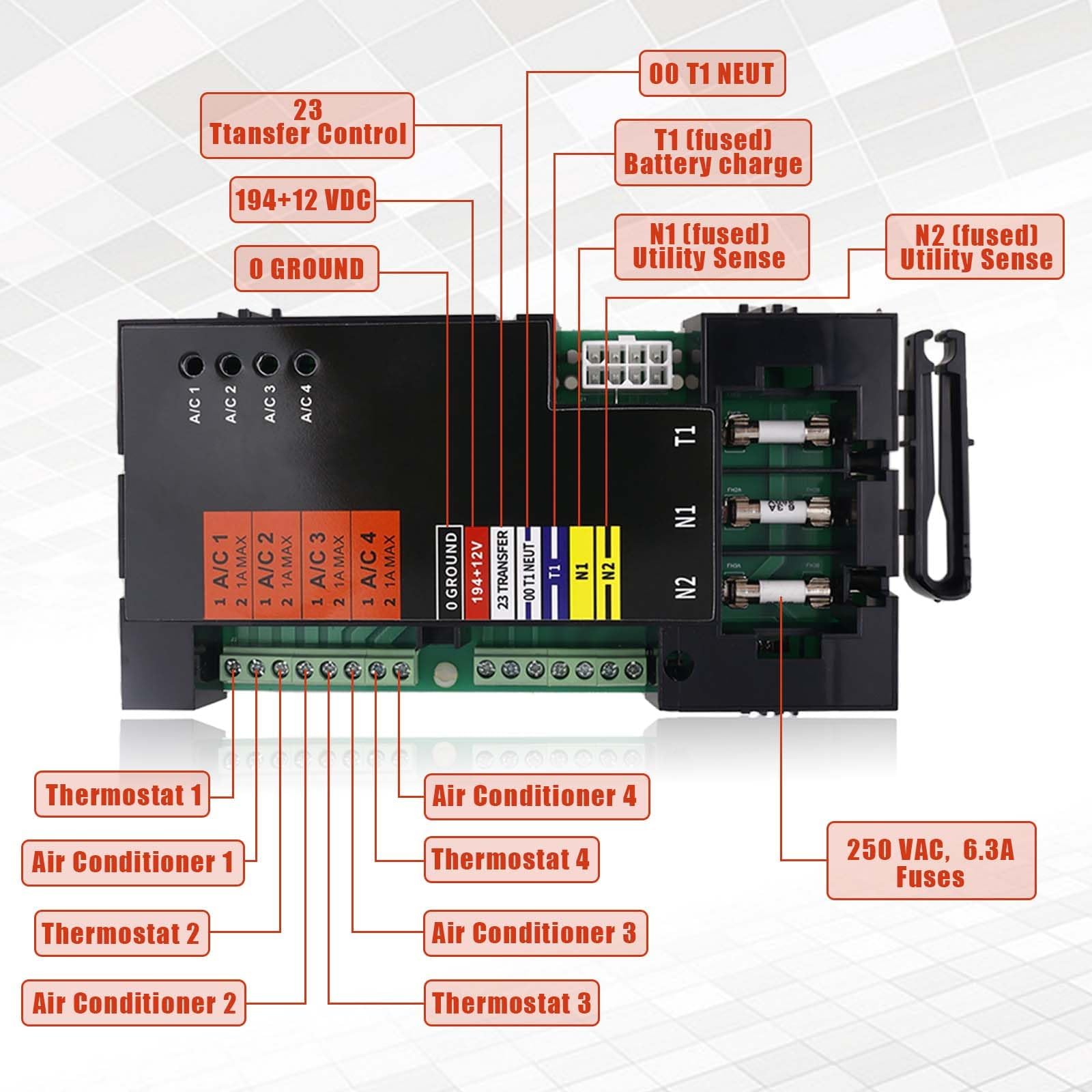 Load Shedding Module For Automatic Transfer Switch Generac Smart Ac 