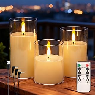Rechargeable Flameless LED Candles