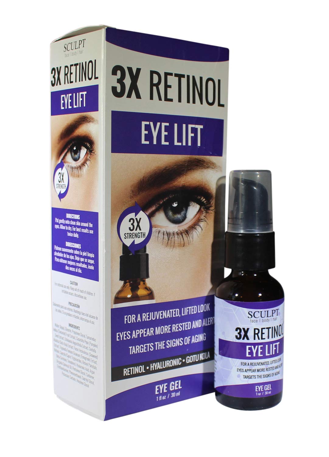 Buy 3X Retinol Eye Lift Gel 30 ml Online at desertcartSouth Africa