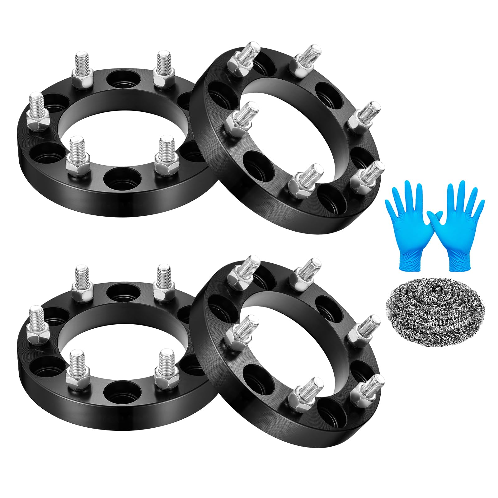 BDFHYK 6x139.7mm Wheel Spacers 1 inch (25mm) Compatible with Toyota 4Runner Tacoma Tundra FJ Cruiser Land Cruiser, Forged 6 Lug Wheel Adapters M12x1.5 & 108 mm Hub Bore, Set of 4, Not HubcentricGlobal Recycled StandardGlobal Recycled StandardGlobal Recycled Standard