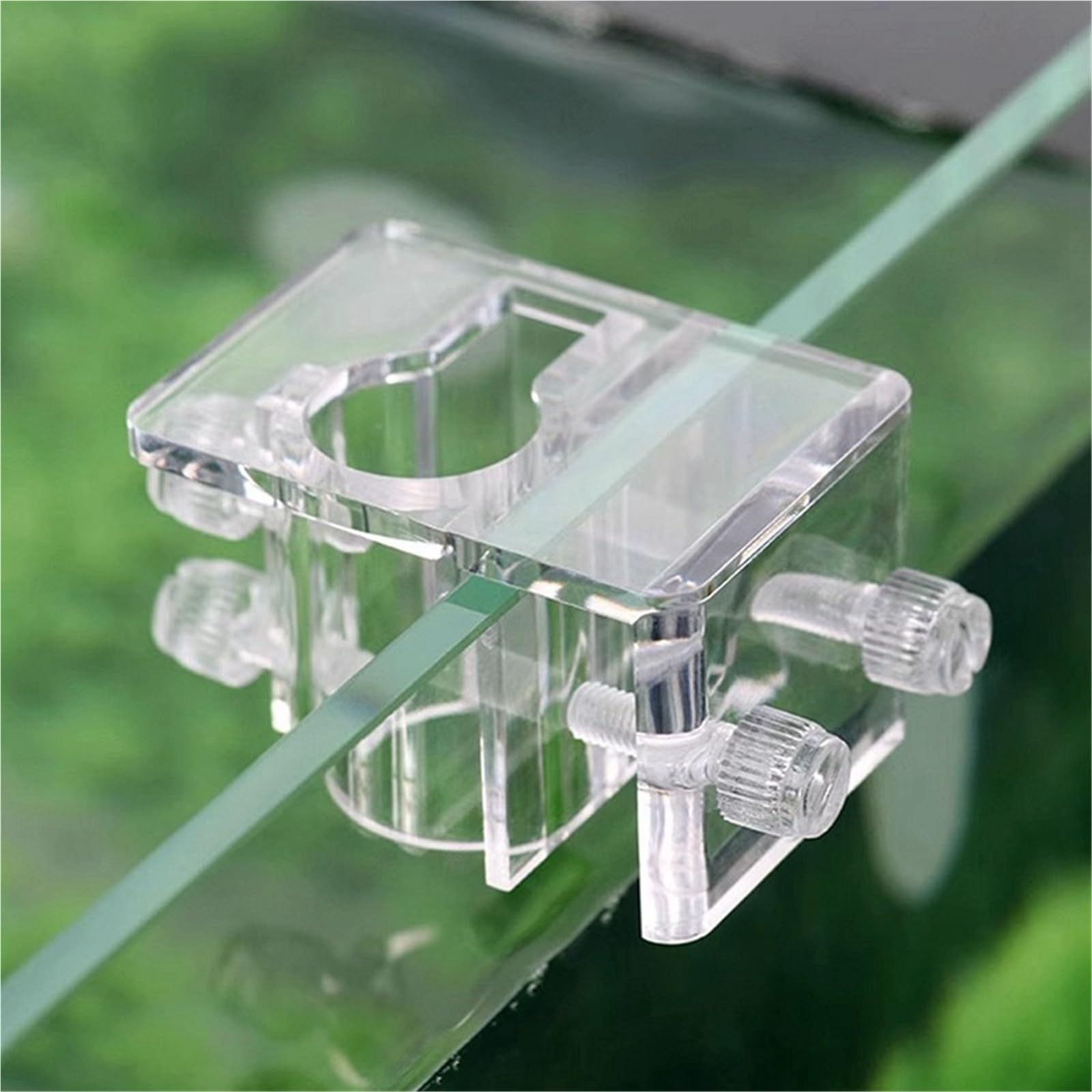 Lot de 6 supports de tube de sortie d'aquarium en acrylique pour maintenir les tuyaux de tuyau, accessoires d'aquarium (style B-27 mm)