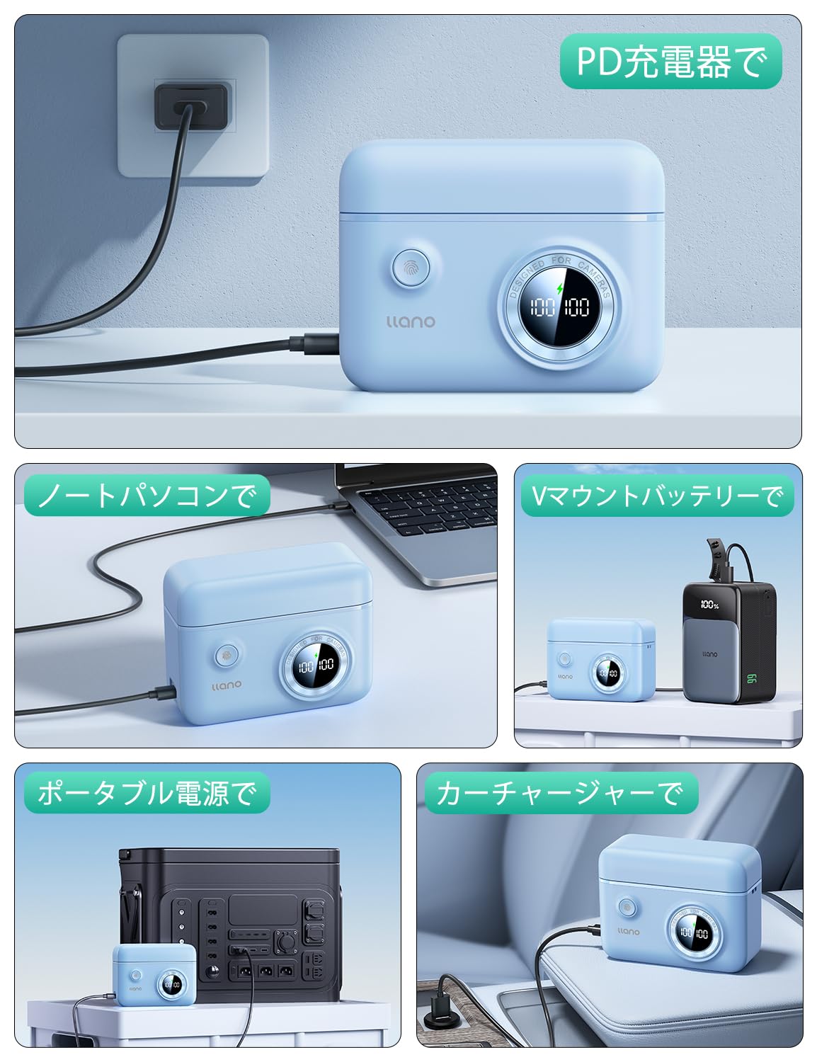 Amazon | llano NP-W235 富士フィルム バッテリー対応 充電器 PD 