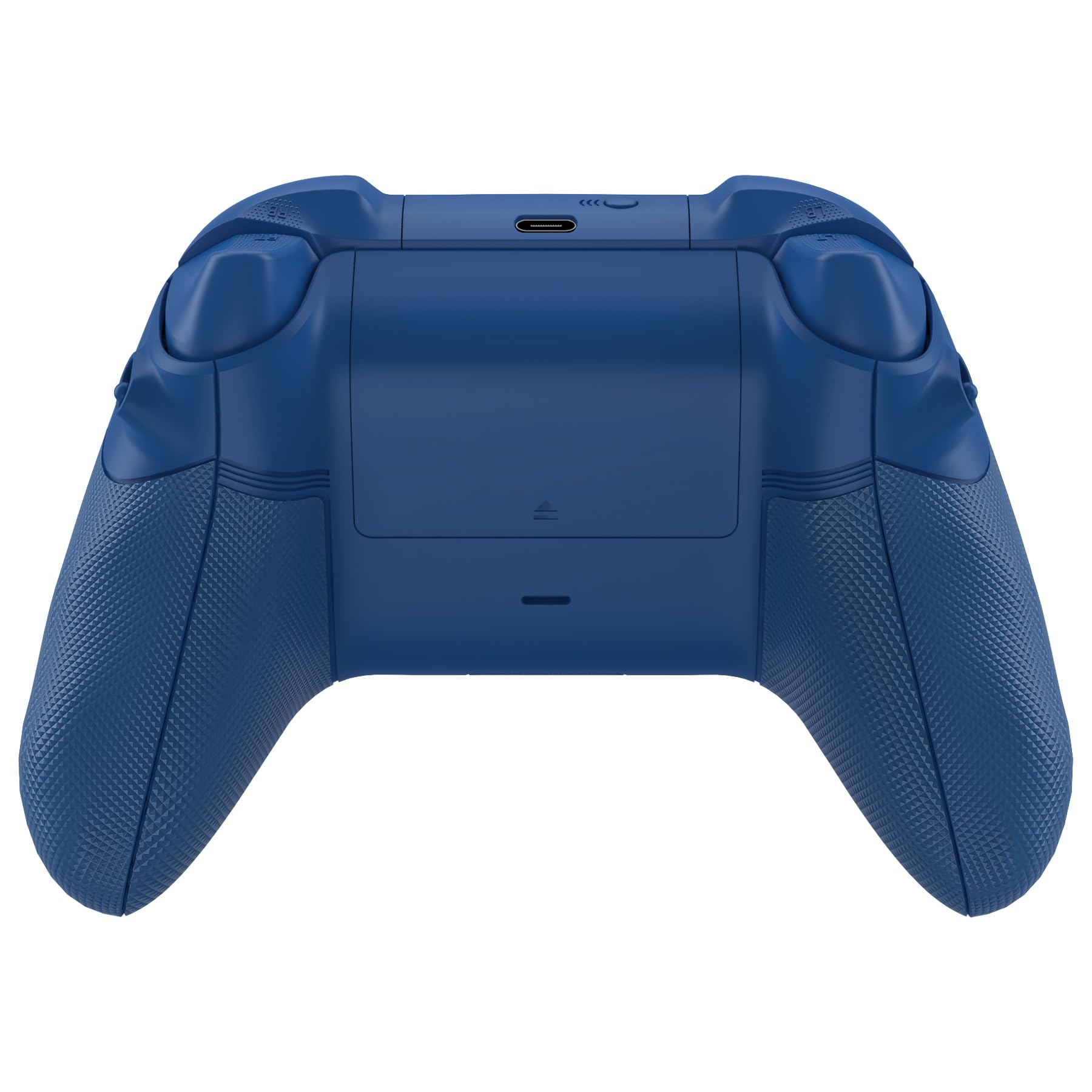 eXtremeRate pour Xbox Series X/S Coque Manette avec Bouton Complète & Coque Grip Antidérapant en Caoutchoutée & Gâchette,ASR Version Plaque Avant & Arrière pour Xbox Core Controller,Bleu