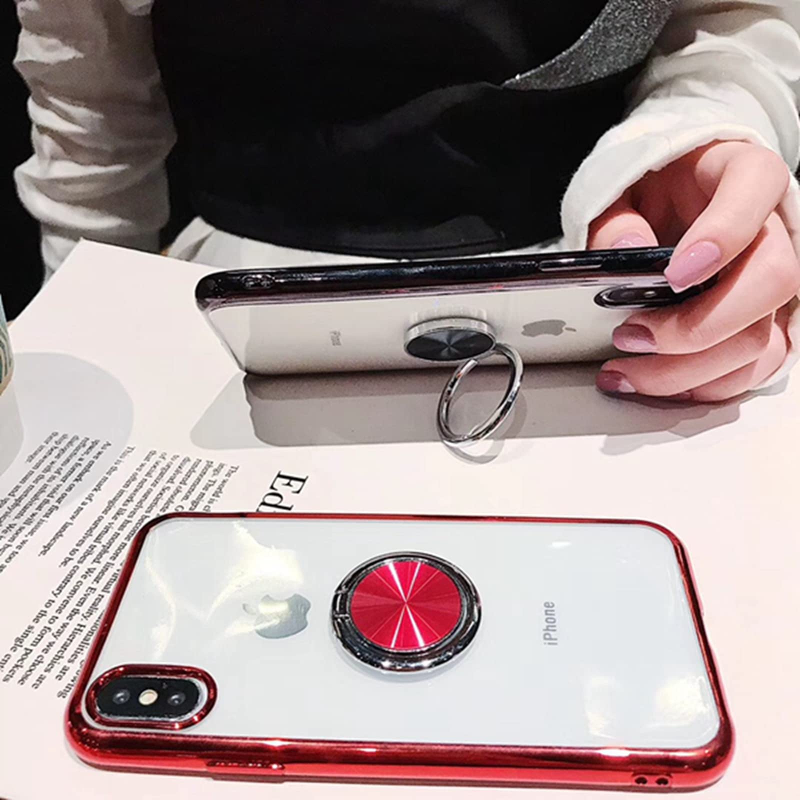 Amazon.co.jp: 指リングケース For iPhone 13 12 11 pro XS Max 6 6s