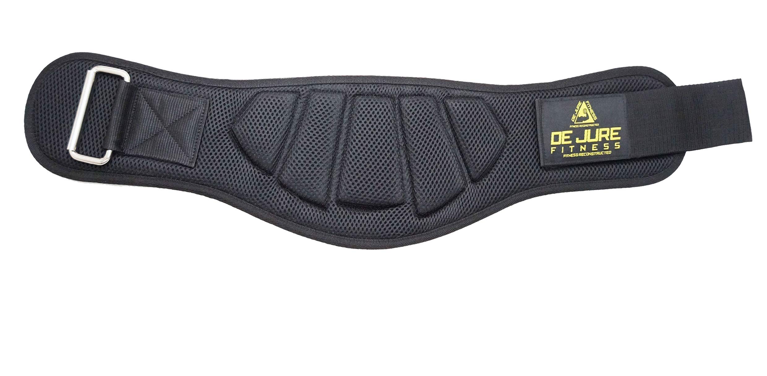 De Jure Fitness Weightlifting Belt Lumbar Waist Support Trainer Protector Belts for Weight Lifting Fitness Sport Gym for Men and Women (B08B3F2JMJ) Amazon Price History, Amazon Price Tracker