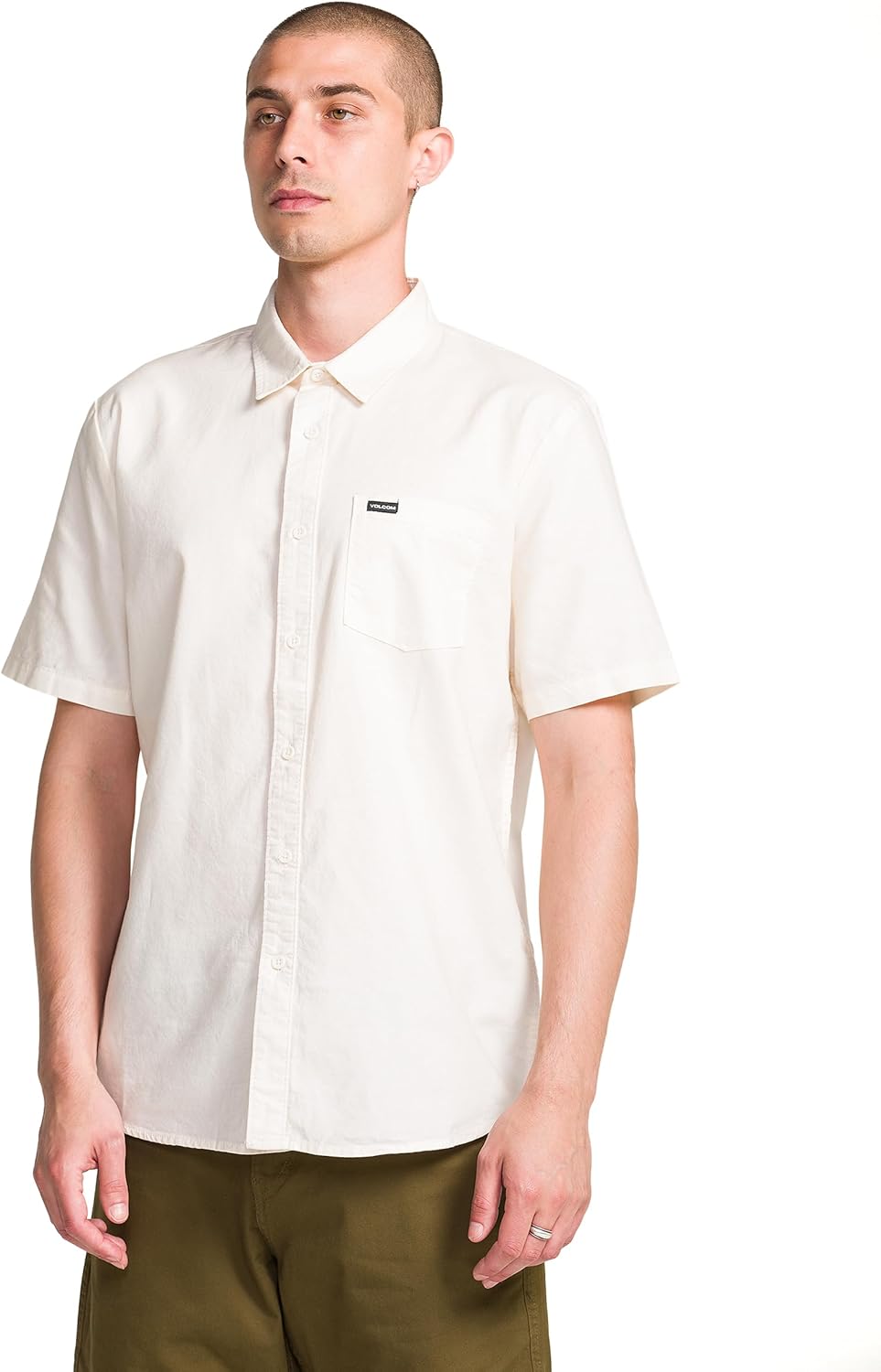 Volcom Men's Orion Short Sleeve Button Down Woven Shirt - Image 3