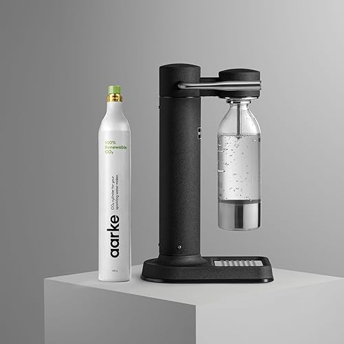 Miniatura 5 de Aarke Cilindro de recarga de CO2, compatible con todas las máquinas de soda carbonatadora aarke y la mayoría de las máquinas de refrescos, hace