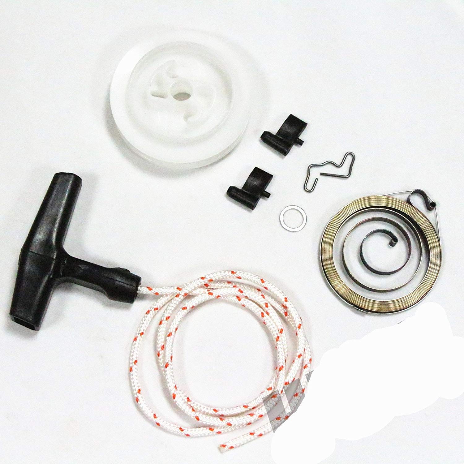 shanze RECOIL / REWIND SPRING STARTER PULLEY HANDLE ROPE ROTOR PAWL Compatible with STIHL 034,036,044,046,MS340,MS360,MS440,MS460