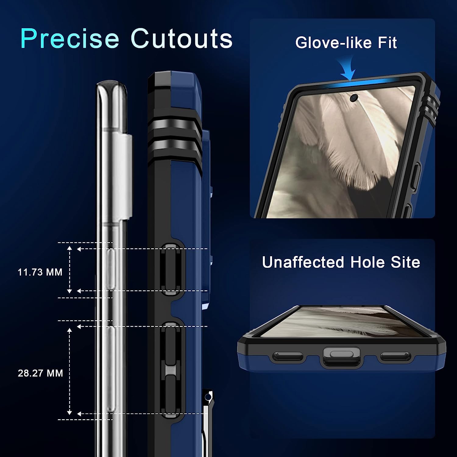 Custodia In Silicone Antishock Per Google Pixel 9 Pro XL 5G Design
